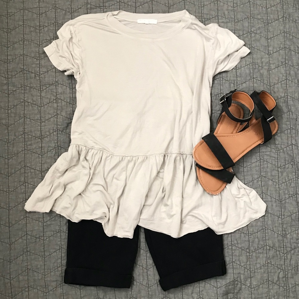Flowy Peplum Boutique Tee